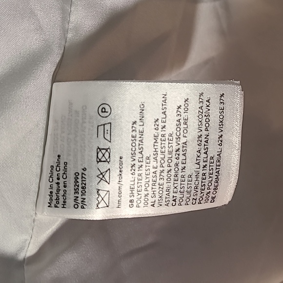 H&M Gray Oversized Blazer - Picture 4 of 4